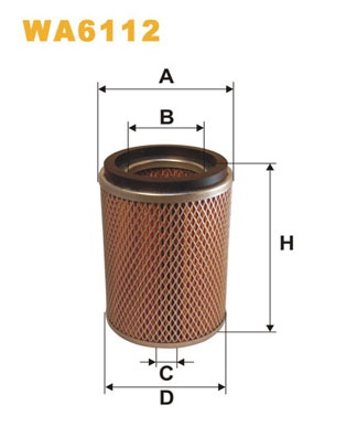 WA6112 WIX FILTERS